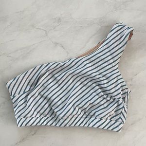 Small Albion fit one shoulder swim top